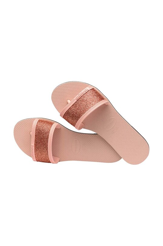 Havaianas papuci YOU ANGRA GLITTER roz 4148294.0076