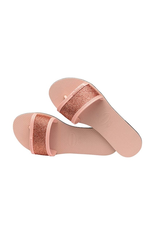 Шльопанці Havaianas YOU ANGRA GLITTER рожевий 4148294.0076