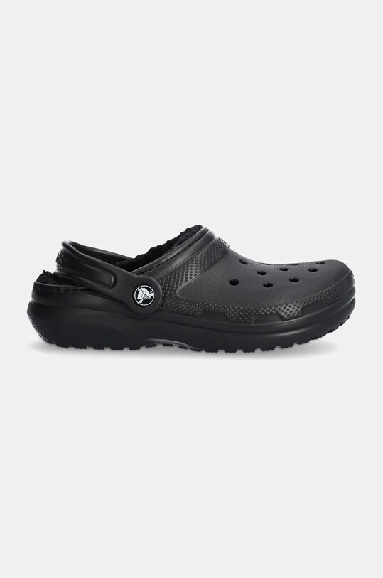Детские шлепанцы Crocs Lined 207010 207010.BLACK чёрный AW24