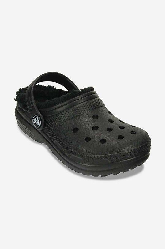 Детские шлепанцы Crocs Lined 207010 207010.BLACK