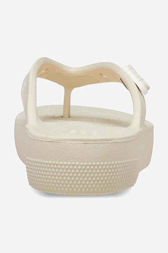 Crocs șlapi Classic Platform Flip W 207714.BONE bej