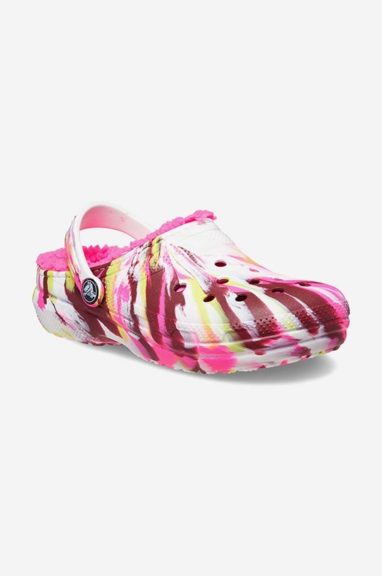Boty Pantofle Crocs Lined Marbled Clog 207773.ELECTRIC vícebarevná