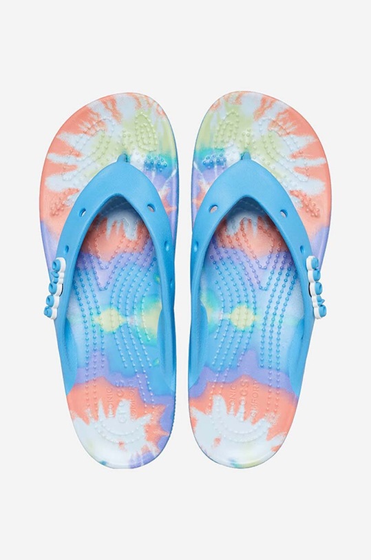 Crocs flip flops Platform Tie Dye Flip blue 208043.OXYGEN