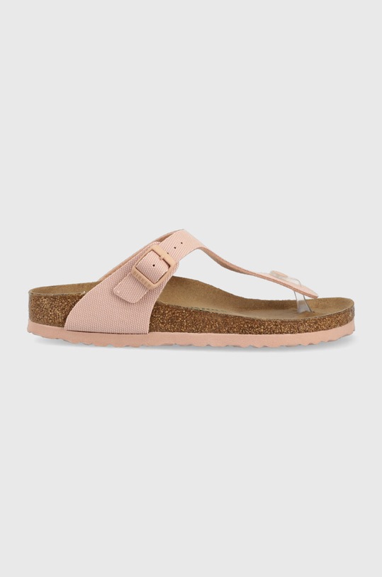 Birkenstock japonki Gizeh Rivet Logo tekstylny różowy 1024134