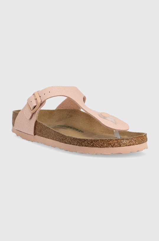 Birkenstock japonki Gizeh Rivet Logo 1024134 różowy SS23