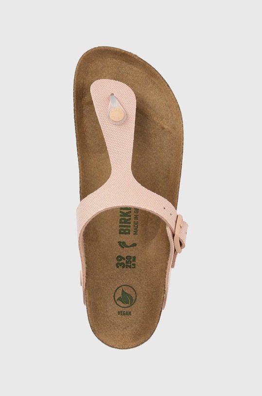 Birkenstock japonki Gizeh Rivet Logo różowy 1024134