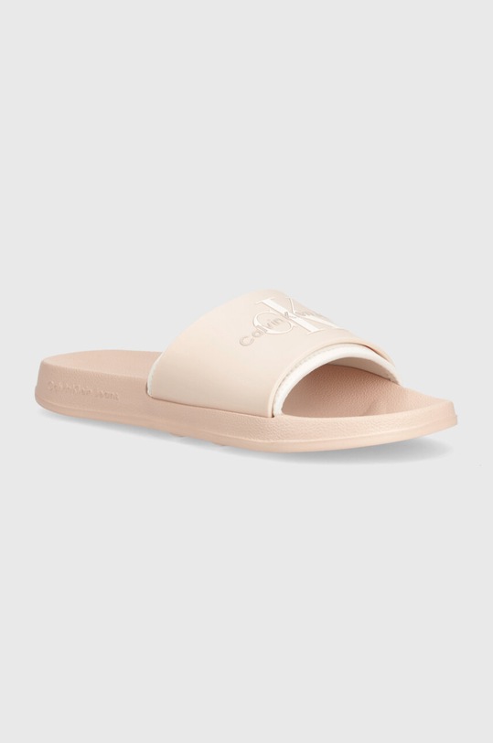 Natikače Calvin Klein Jeans SLIDE MONOGRAM TPU ML WN ostalo roza YW0YW00585