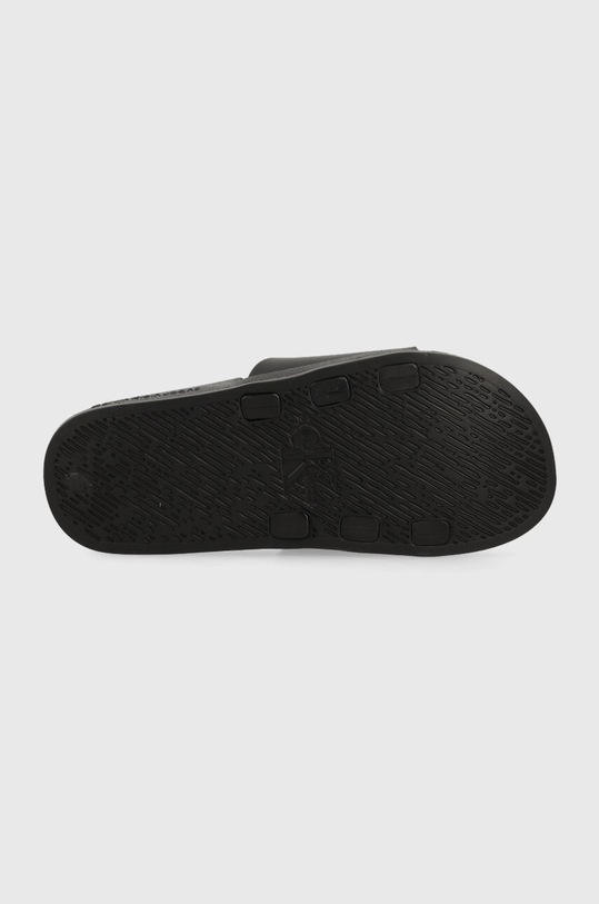 Чехли Calvin Klein Jeans SLIDE MONOGRAM TPU YW0YW00585 черен