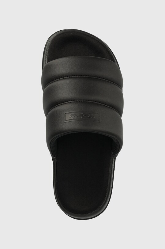 adidas Originals papuci Adilette Essential Slide negru IE9641