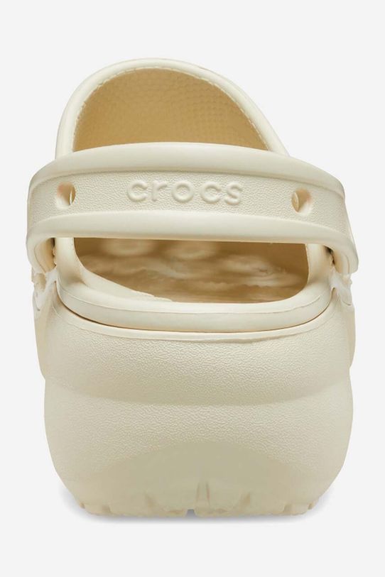 Crocs papuci Classic Platform Clog 206750.BONE bej