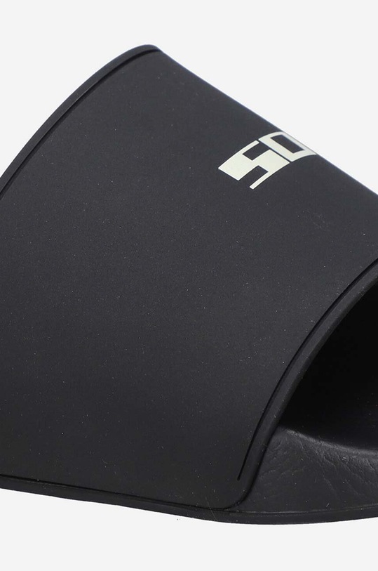 Rick Owens ciabatte slide DS01C6821.RUBEP9 nero SS23