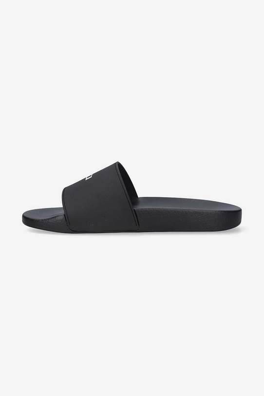 Scarpe Rick Owens ciabatte slide DS01C6821.RUBEP9 nero