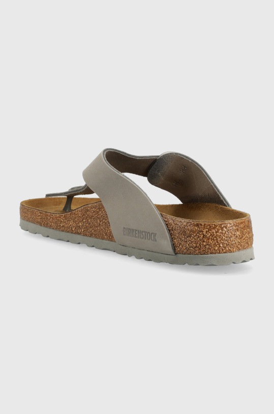 Παπούτσια Δερμάτινες σαγιονάρες Birkenstock Gizeh 1022179 γκρί