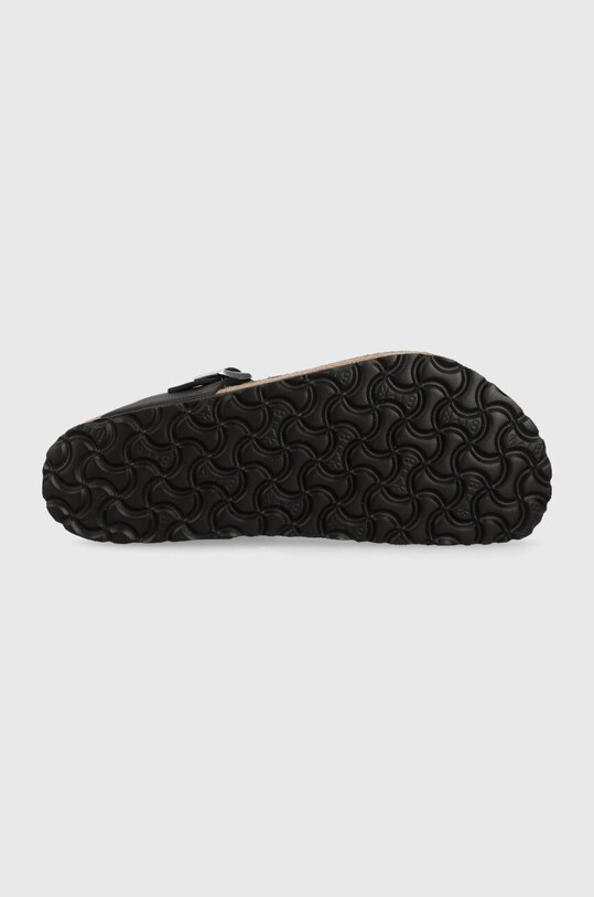 Birkenstock slapi de piele Gizeh Braided 1021349 negru