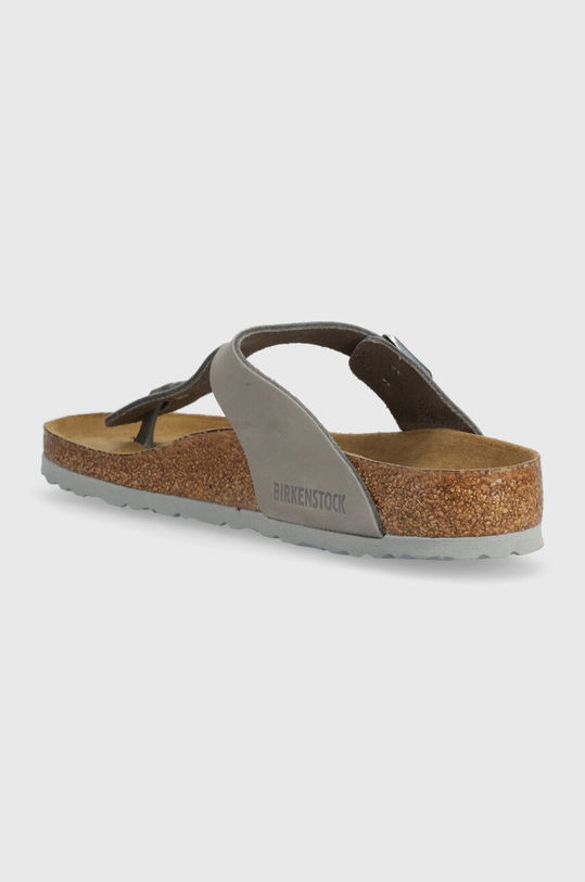 Obuv Semišové žabky Birkenstock Gizeh 1024127 sivá