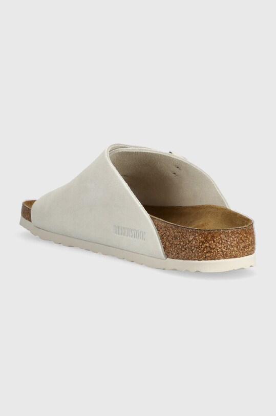 Încălțăminte Birkenstock papuci din piele Zurich 1025008 gri