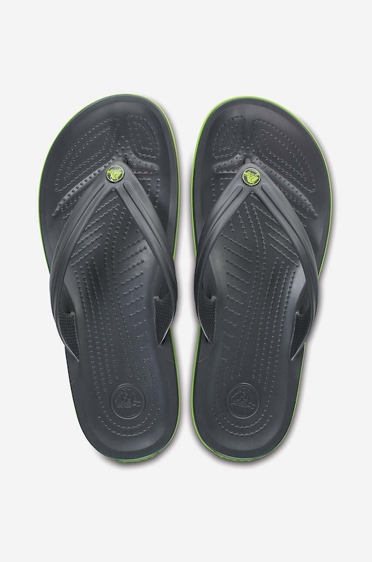 Crocs șlapi Flip 11033.GRAPHITE.VOLT gri SS23