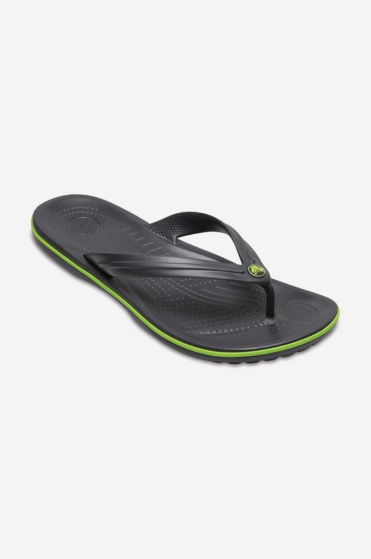 Încălțăminte Crocs șlapi Flip 11033.GRAPHITE.VOLT gri