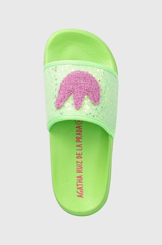 Agatha Ruiz de la Prada klapki dziecięce zielony 232982.35.36