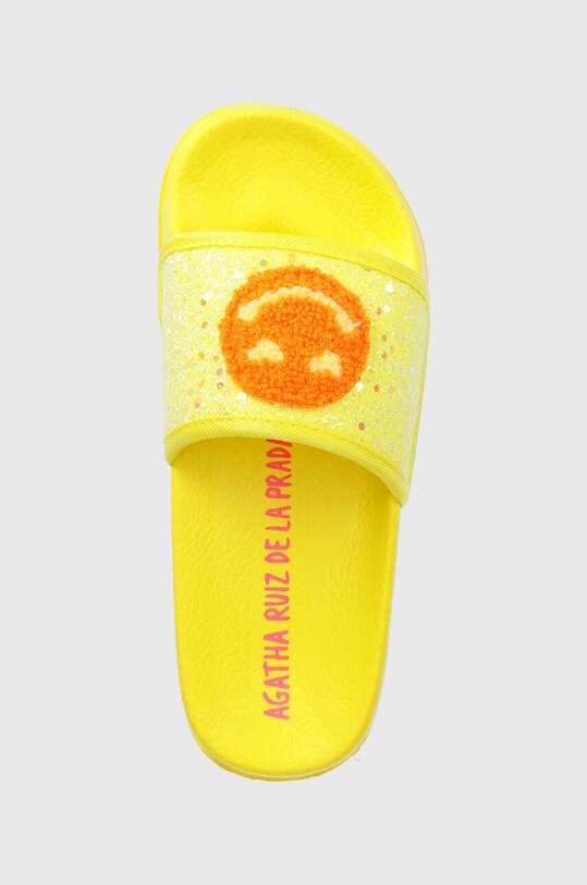 Agatha Ruiz de la Prada klapki dziecięce żółty 232983.28.34