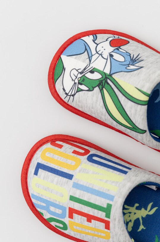 United Colors of Benetton ciabatte per bambini x Looney Tunes grigio 8G5M0D00L.G.SEASONAL