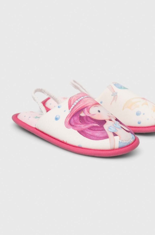 Παιδικές παντόφλες United Colors of Benetton 8G5M0D00P.G.SEASONAL ροζ SS23