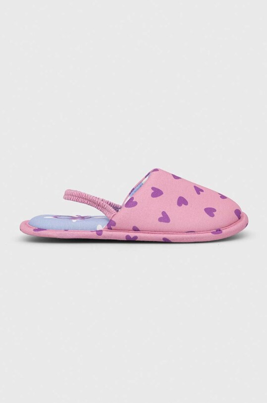 Παιδικές παντόφλες United Colors of Benetton 8G5M0D00P.G.SEASONAL μωβ SS23