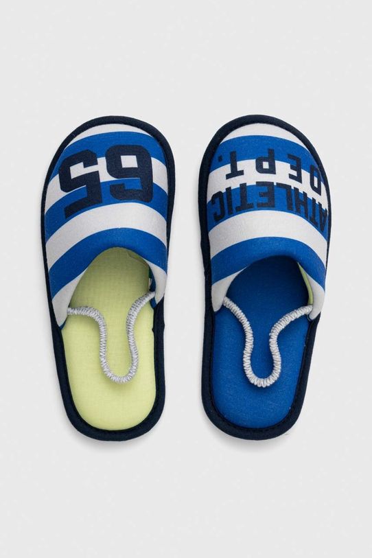 Detské papuče United Colors of Benetton tmavomodrá 8G5M0D00P.G.SEASONAL