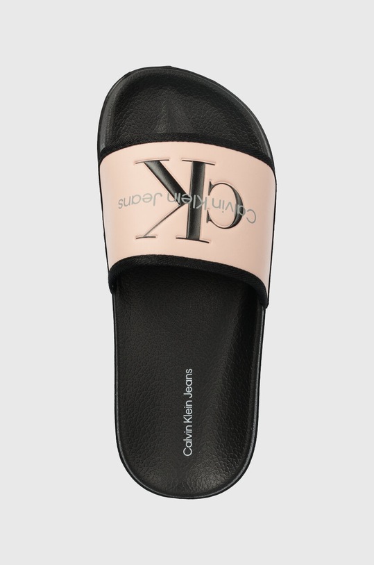 Dětské pantofle Calvin Klein Jeans růžová V3A0.80528