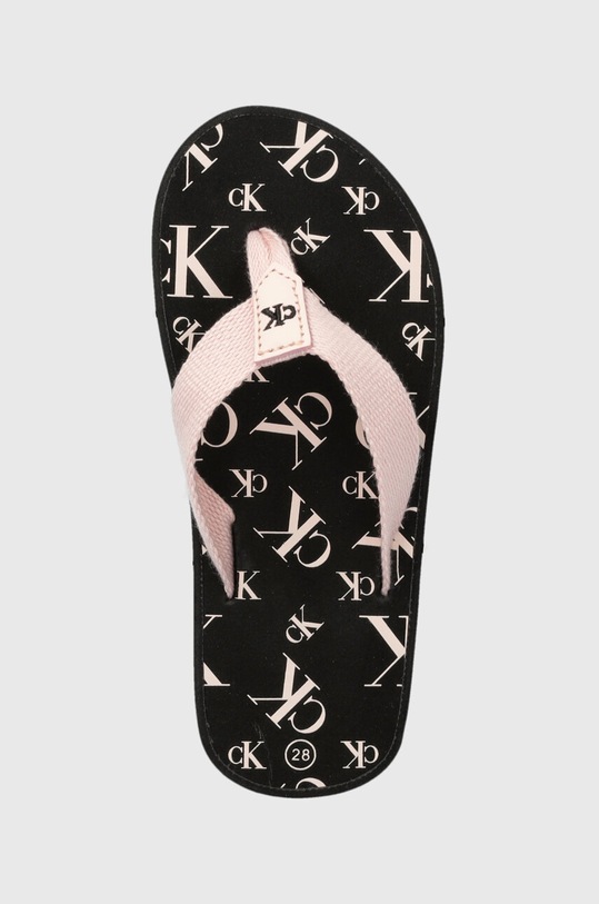 Calvin Klein Jeans japonki dziecięce czarny V3A8.80520