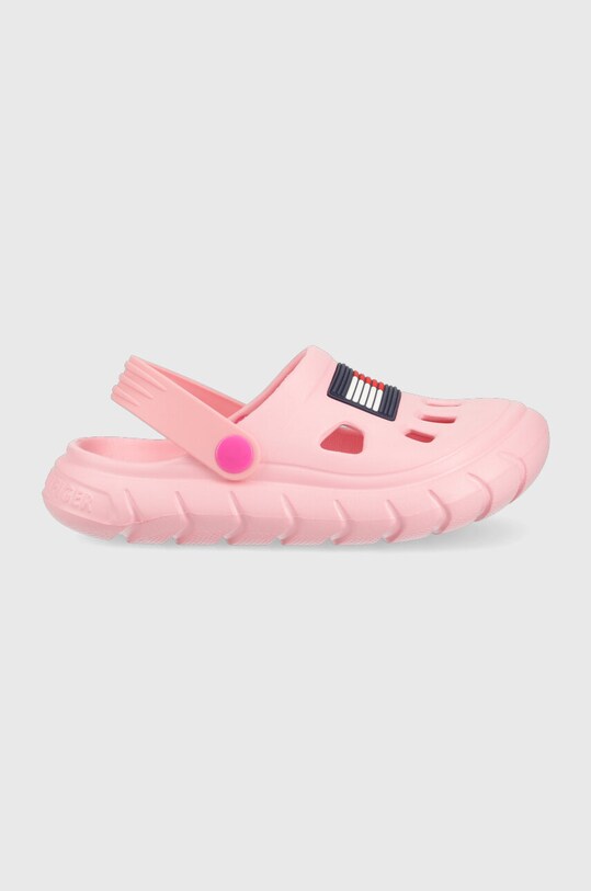 Дитячі шльопанці Tommy Hilfiger рожевий T1A2.32780.30.38