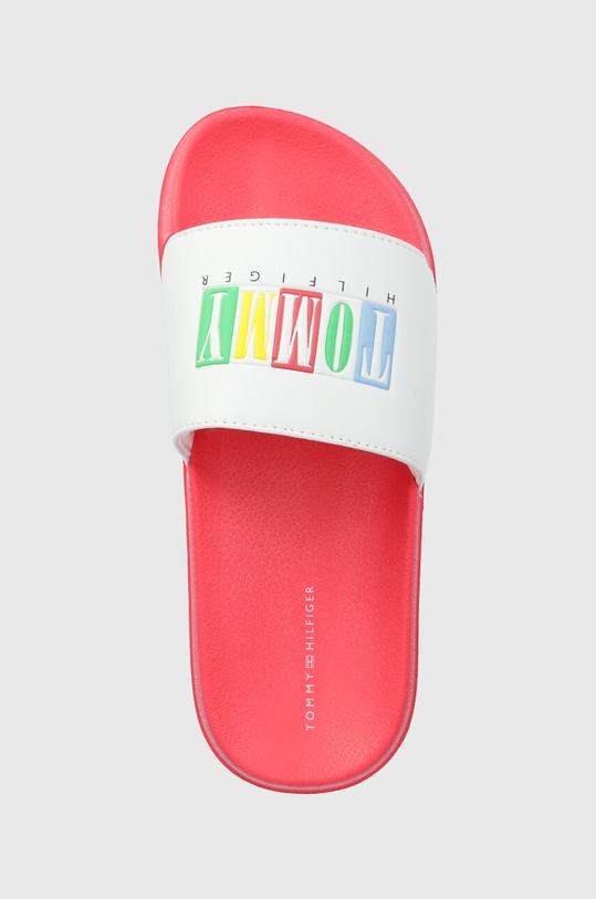 Dětské pantofle Tommy Hilfiger růžová T3A0.32796.35.40