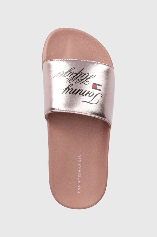 Dětské pantofle Tommy Hilfiger růžová T3A0.32799.35.40
