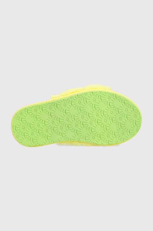 UGG kapcie dziecięce 1136519T żółty