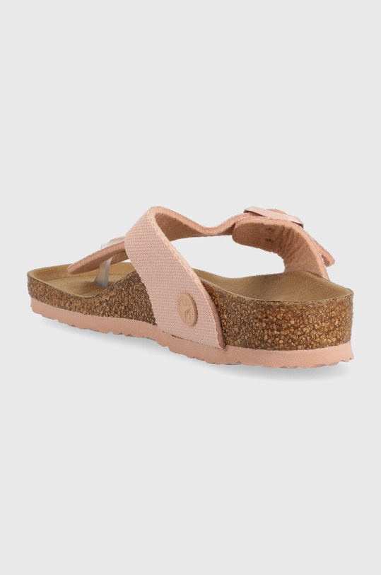 Dziewczynka Birkenstock japonki dziecięce Gizeh 1024333 różowy