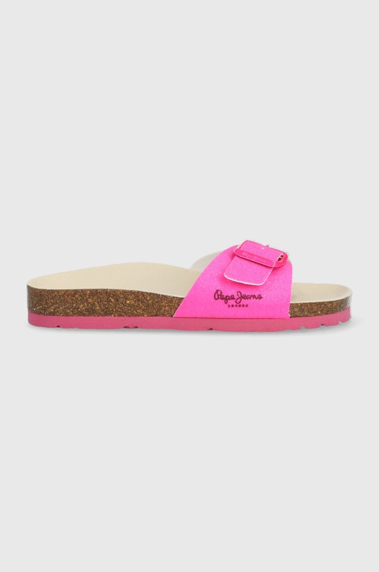 Παιδικές παντόφλες Pepe Jeans ροζ PGS90197