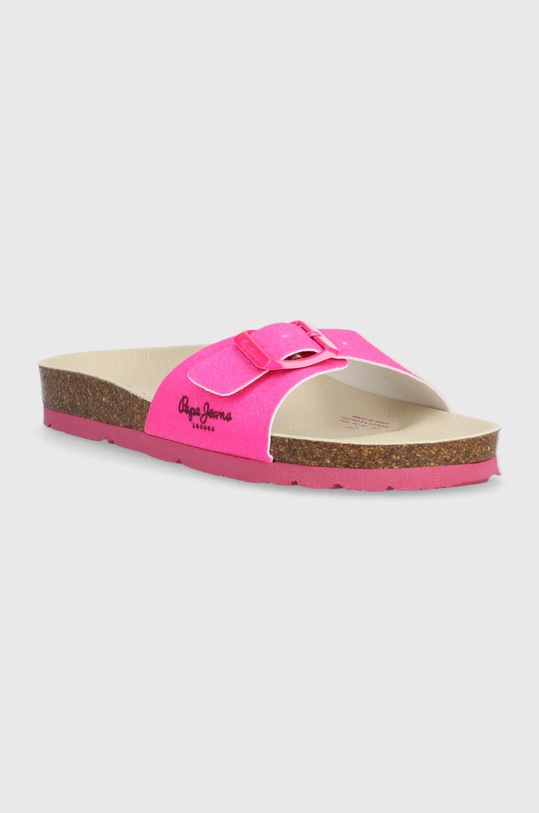 Παιδικές παντόφλες Pepe Jeans PGS90197 ροζ SS23