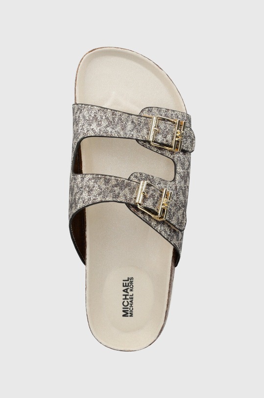 Michael Kors ciabatte slide Lorek oro MK100651