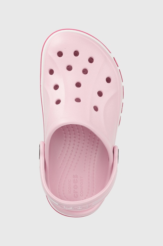 Crocs klapki dziecięce CROCS BAYABAND KIDS różowy 207019.G.CROCS.BAYABAND
