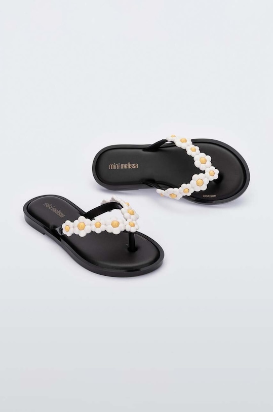 Melissa japonki dziecięce Planet friendly czarny M.33716