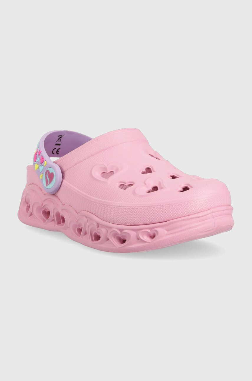 Παιδικές παντόφλες Skechers 308023L.PPYX ροζ SS23