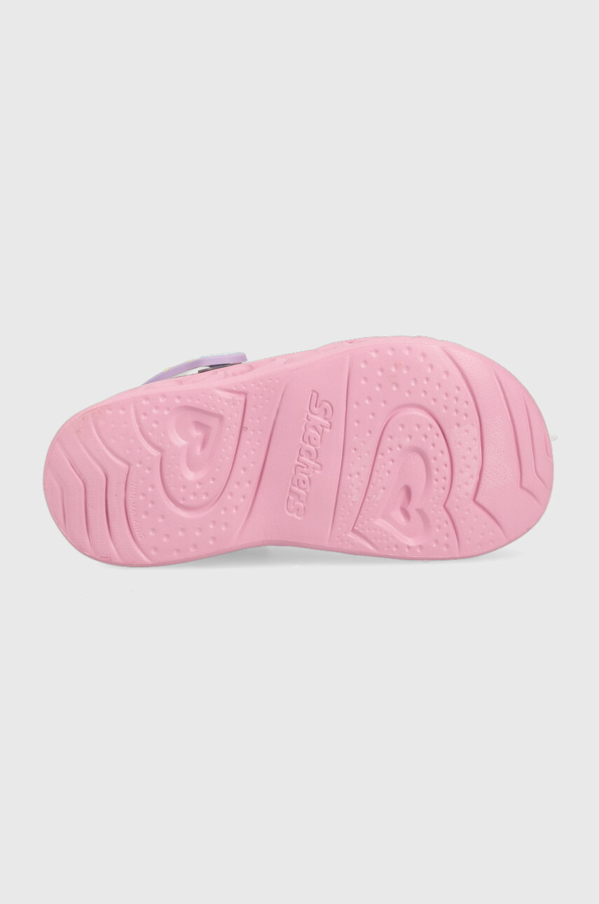 Παιδικές παντόφλες Skechers 308023L.PPYX ροζ
