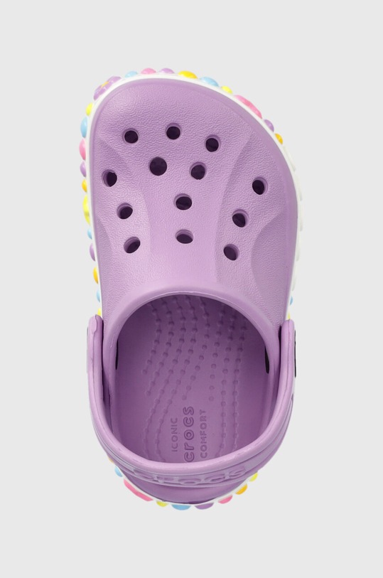 Dětské pantofle Crocs fialová 208102.CROCS.BAYABND.CH