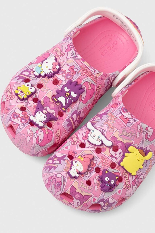 Детски чехли Crocs CLASSIC HELLO KITTY 208103.CROCS.CROCSIC.HE розов