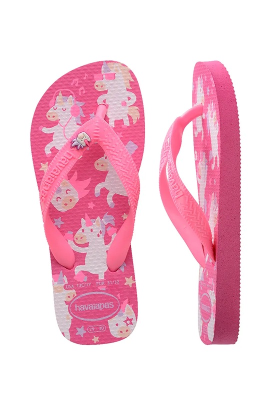 Havaianas japonki dziecięce FANTASY 4103405 różowy