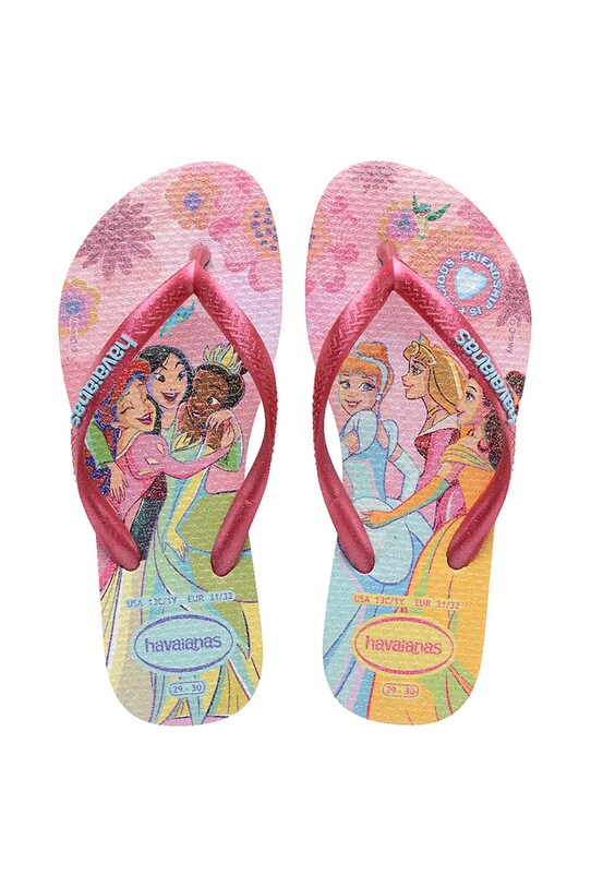 Detské žabky Havaianas SLIM PRINCESS ružová 4123328