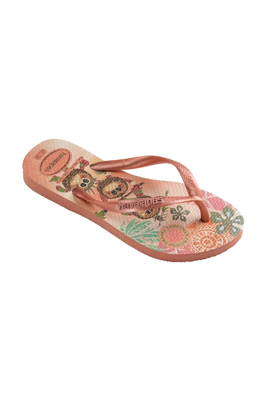 Девочка Детские вьетнамки Havaianas SLIM PRINCESS 4123328 оранжевый