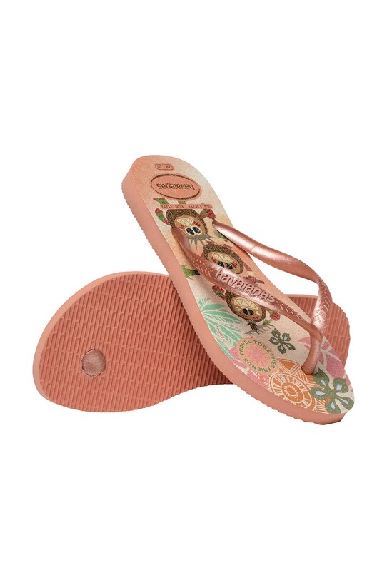 Παιδικές σαγιονάρες Havaianas SLIM PRINCESS πορτοκαλί 4123328