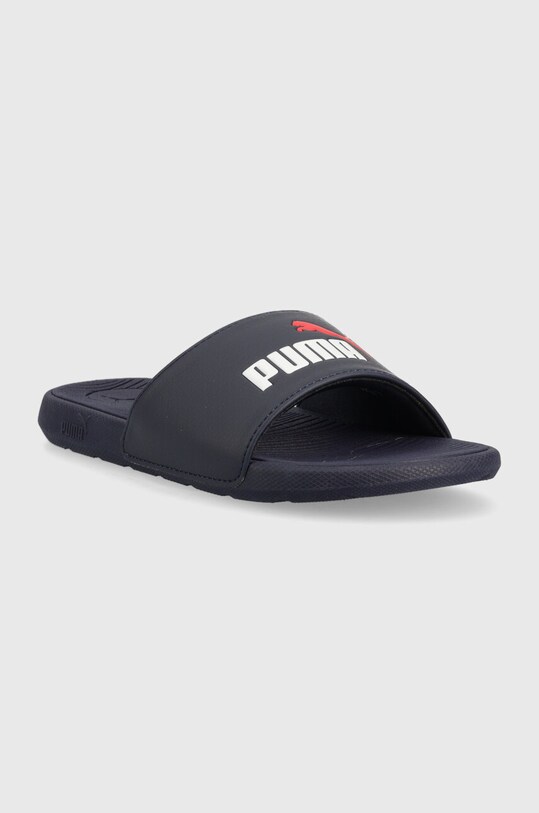 Dětské pantofle Puma Cool Cat 2.0 Jr 39088105.PPYX námořnická modř SS23