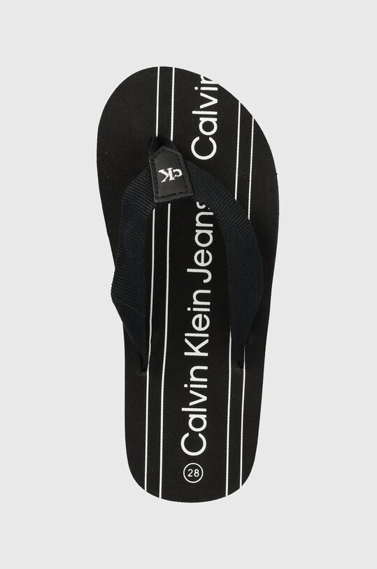 Detské žabky Calvin Klein Jeans čierna V3X8.80624.28.34